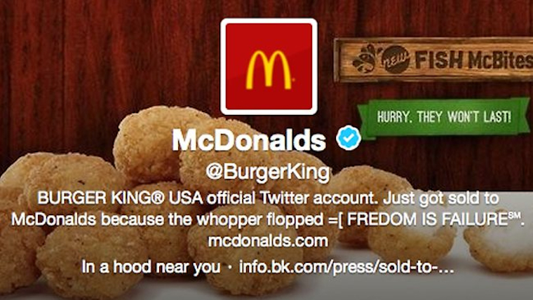 McDonald's Burger King Twitter Featured