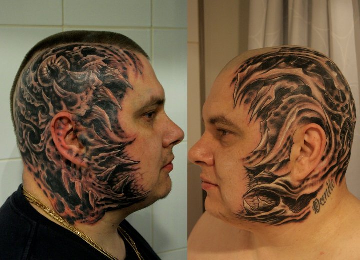 Rouslan Tomumaniantz - Tattoo Face