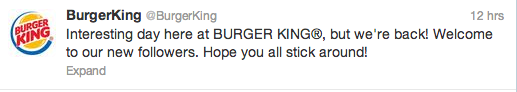 McDonald's Burger King Twitter Takeover 4