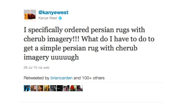 kanye tweet