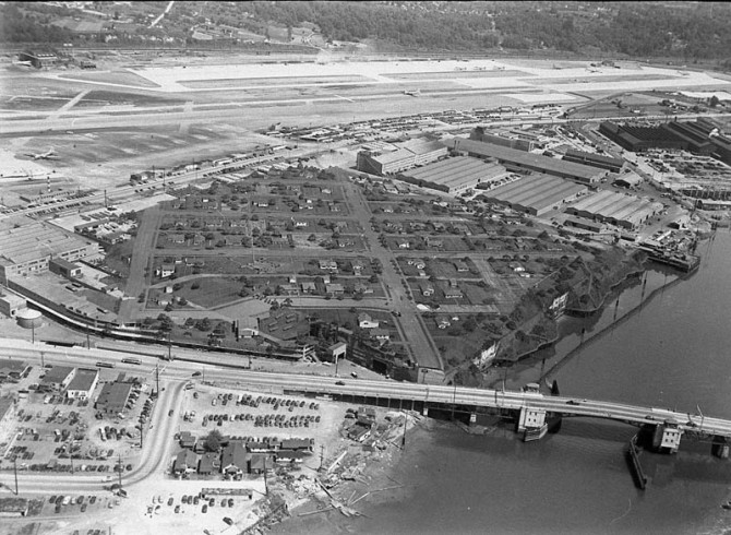 Camouflaged Town - Boeing Plant