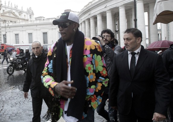 Dennis Rodman Vatican 1