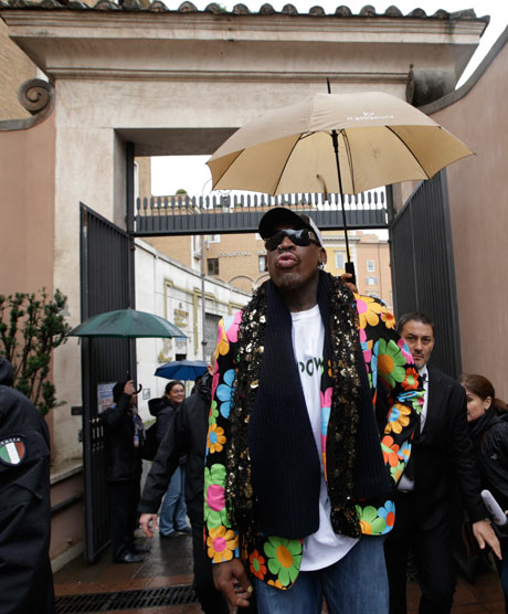 Dennis rodman vatican