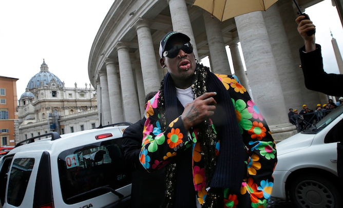 Dennis Rodman Vatican Featured