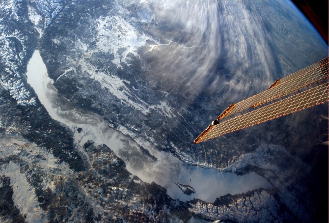 ISS - Lake Baikal - Siberia