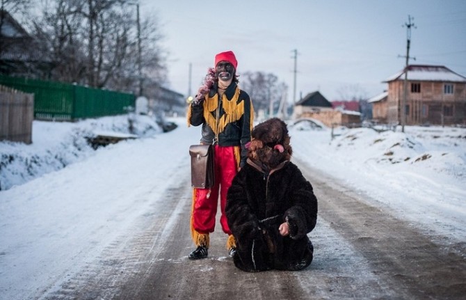 Malanka - new year festival - Ukraine, Belarus, Russia