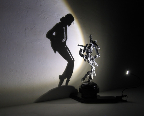 Michael Jackson Light Sculpture