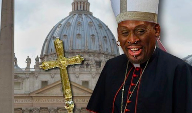 Pope Dennis Rodman