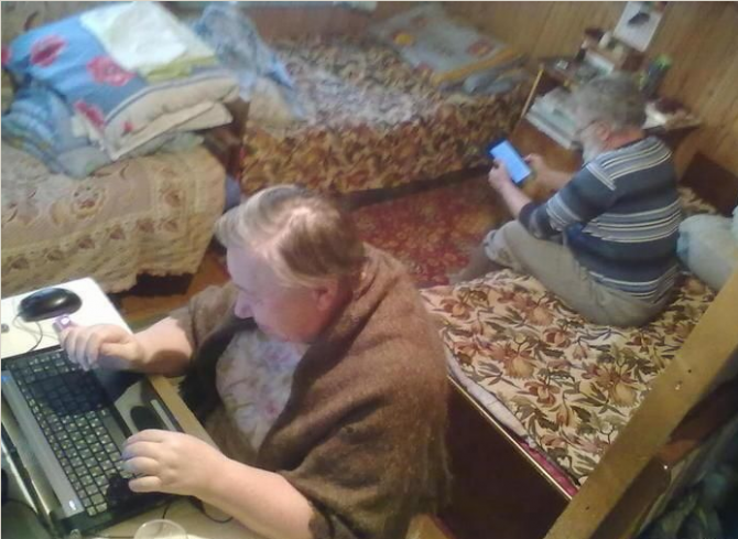 Russia With Love Photos - Elderly Technophiles