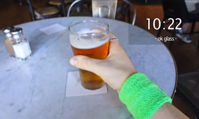 St Patricks Day Google Glass