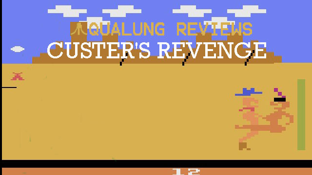 Custer перевод. Custer's Revenge (Atari 2600). Custer's Revenge игра. Custer s Revenge ремейк. Custer's Revenge 1982.