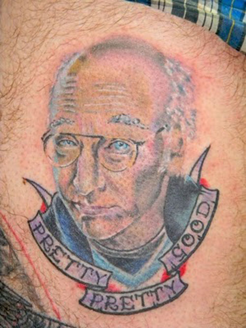 Larry David Tattoo 10