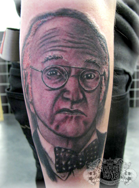 Larry David Tattoo 6