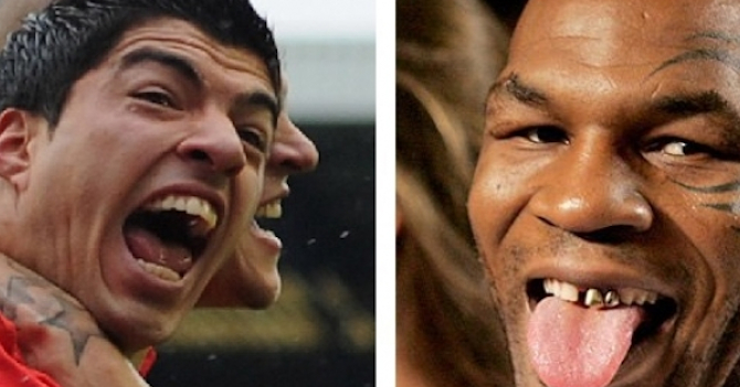 Luis Suarez Mike Tyson Twitter