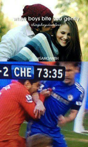 Luis Suarez biting 4