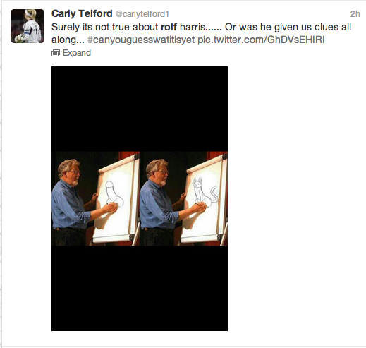 Rolf Harris Tweets 2