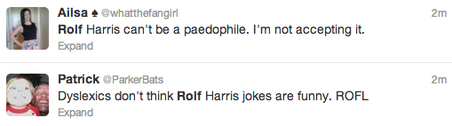 Rolf Harris Tweets 16