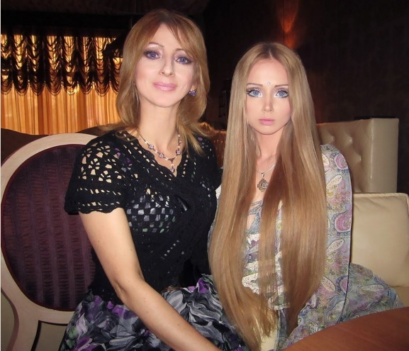 Valeria Lukyanova - Family - Mother