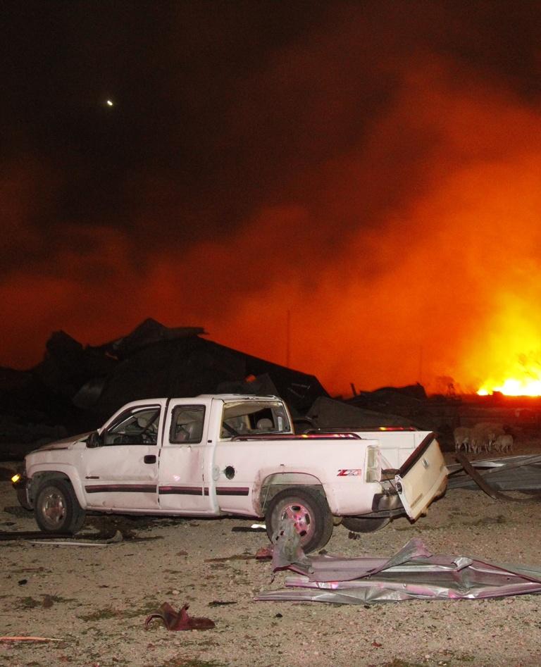 Waco Fertilizer Plant Explosion 2