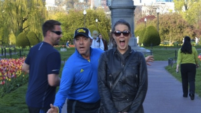 Kevin Spacey Photobomb Close Up