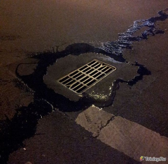 Awesome Photos From Russia With Love - Worst Drain Ever