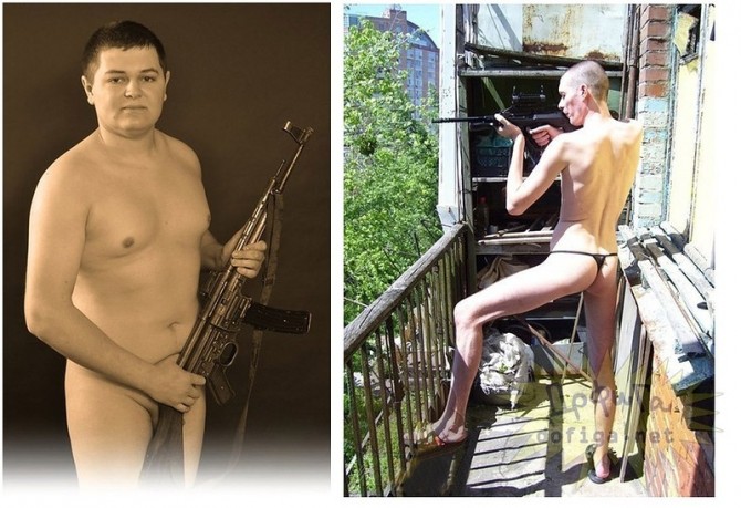 Russia With Love - Armed and Dangerous - Nudity Nuts