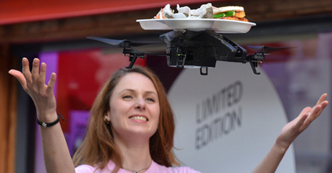 Flying Sushi Tray