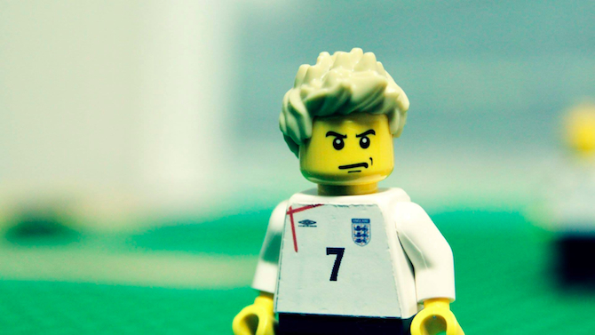 David Beckham Lego