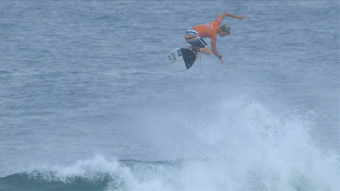 John John Florence Surfing Trick