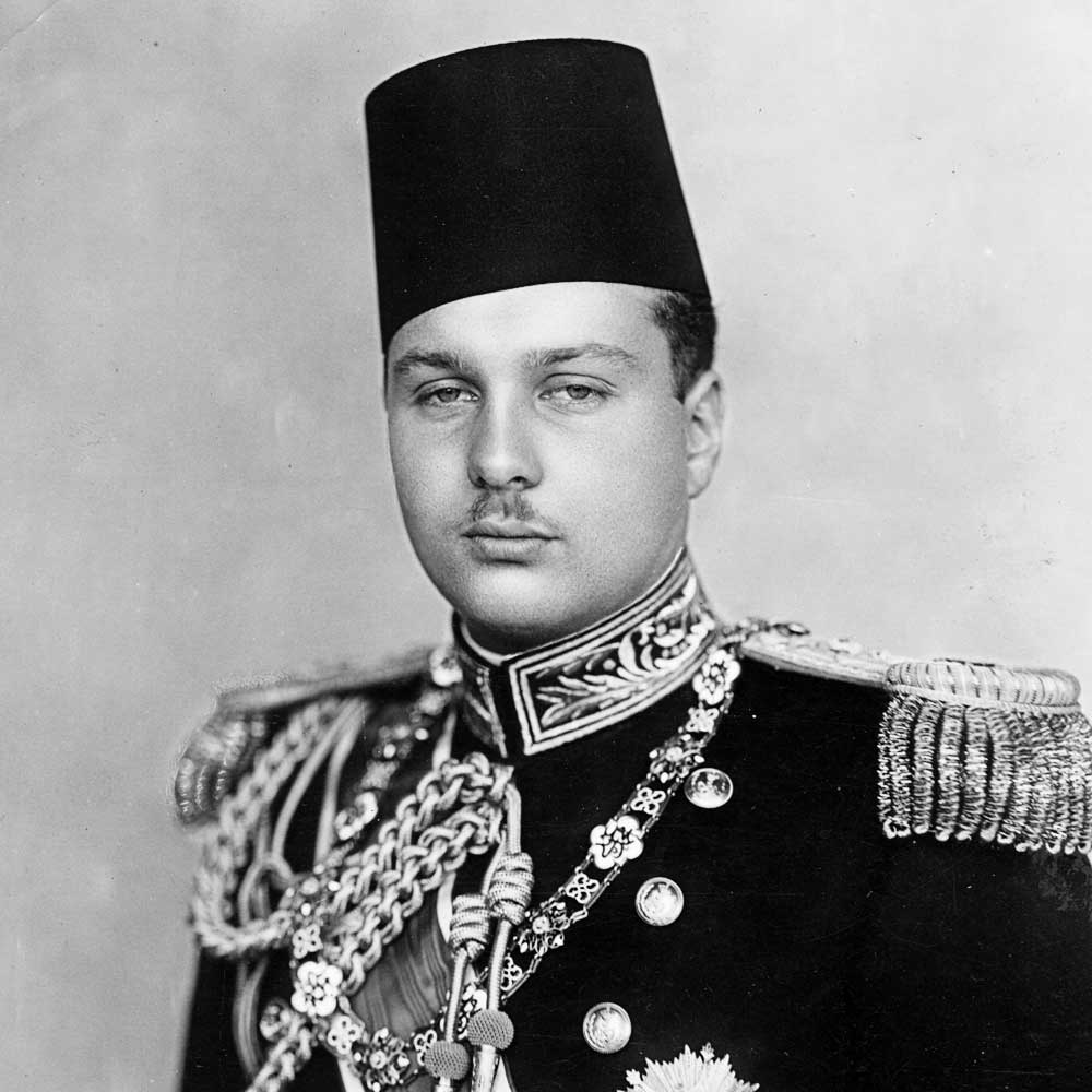 King Farouk of Egypt