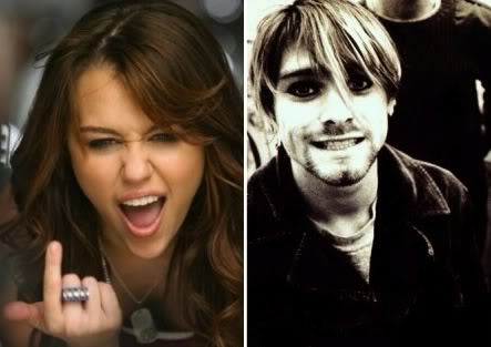 Miley Cyrus Kurt Cobain