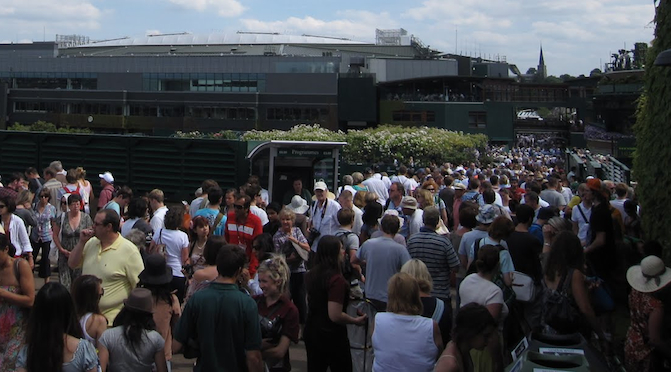Wimbledon Crowds