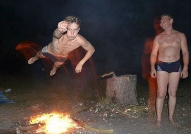 Awesome Phots From Russia With Love - Fire Man