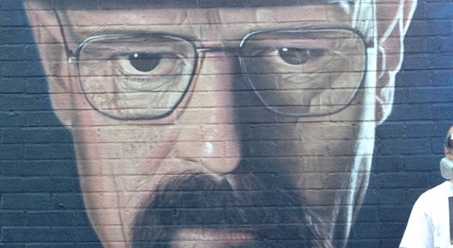 Breaking Bad Graffiti Vandalised