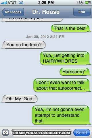 Hairywhores autocorrect