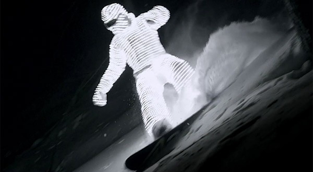 LED Snowboarder