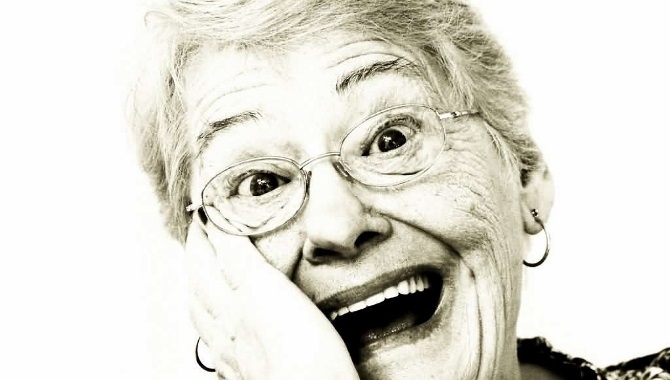 Laughing Old Woman