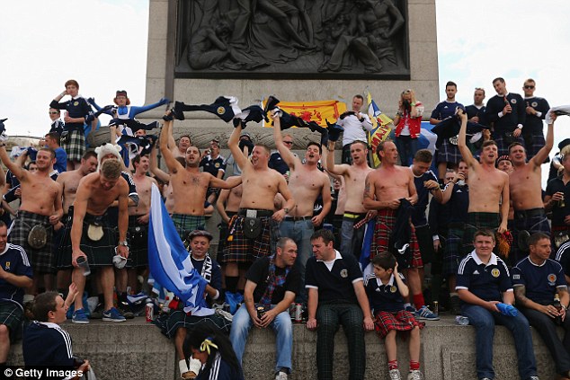 Scots Trafalgar Square 5