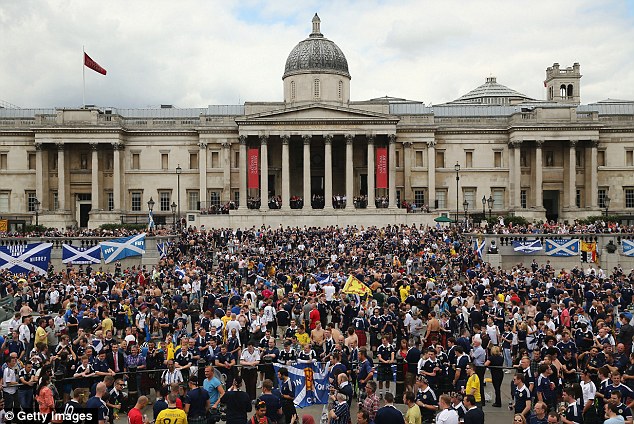 Scots Trafalgar Square 6