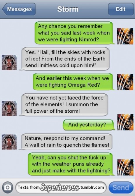 Text From Superheroes 20