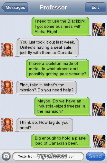 Text From Superheroes 6