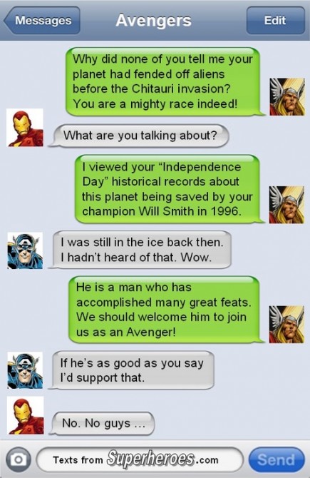 Text From Superheroes 8