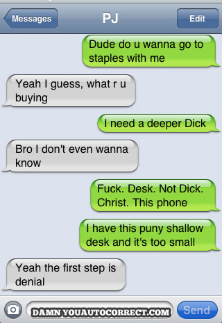 deeper dick autocorrect