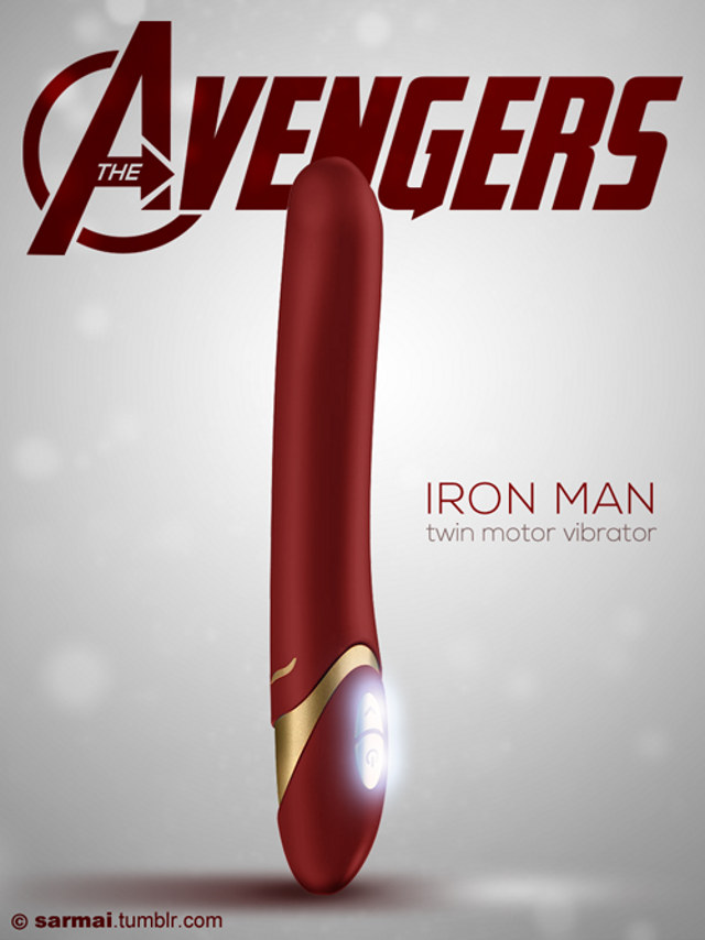 IRON MAN DILDO