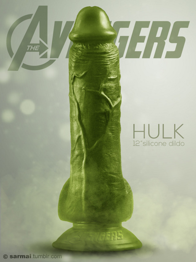 HULK DILDO