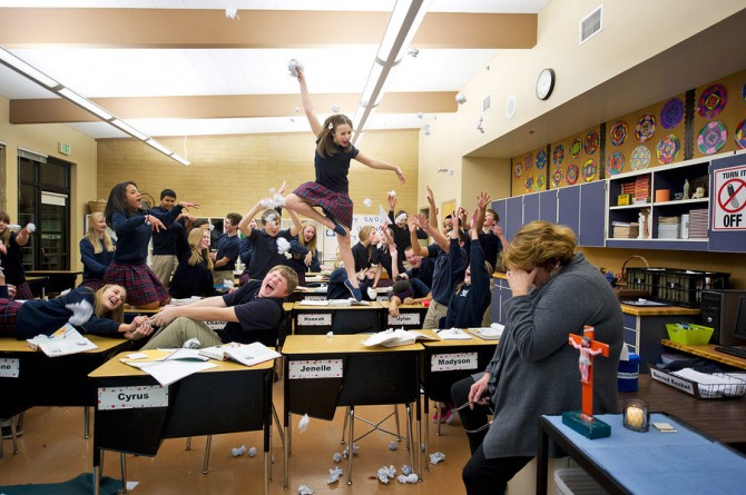 Ballet Dancers In Ordinary Situations 10