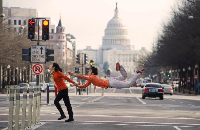 Ballet Dancers In Ordinary Situations 4