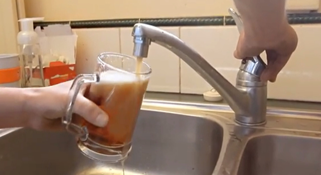 Beer From Taps Prank