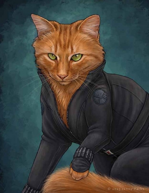 Black Widow Catvengers