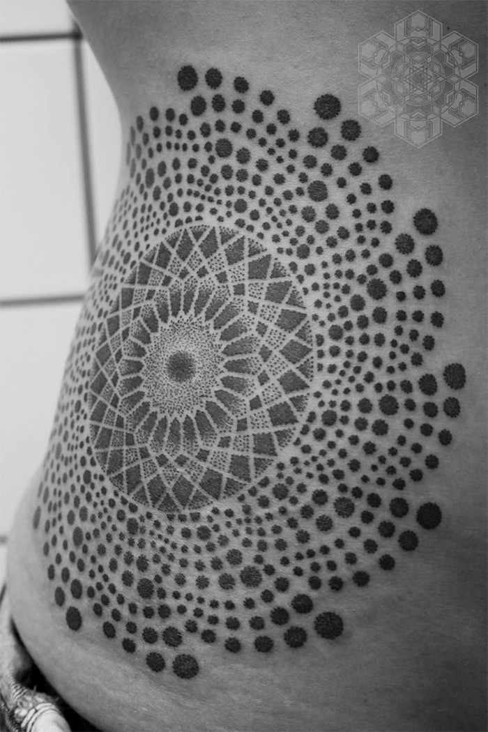 geometric tattoo